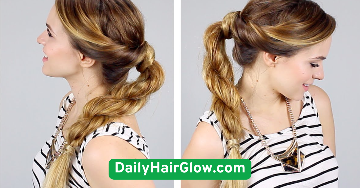 Rope Twist Ponytail